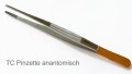 Pinzette anatomisch L�nge: 14,5 cm 
