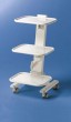 Dental Tisch, Beistellcart mit 3 B�den und 2 Steckdosen