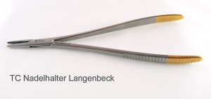 Nadelhalter TC n. Langenbeck, 16 cm