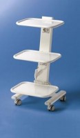 Dental Tisch, Beistellcart mit 3 B�den und 2 Steckdosen