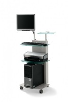Rollwagen f�r PC, Drucker, Kamera und Bildschirm